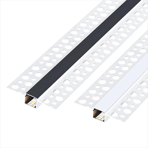 Aluminum LED Profile for Ceiling | Recessed Drywall Plaster Channel